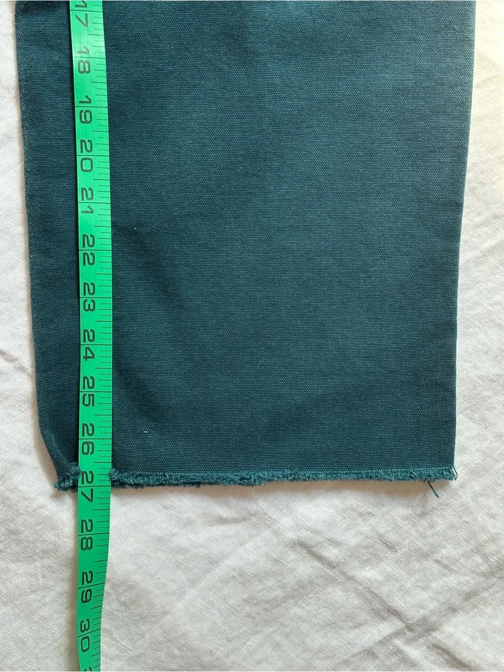 Carhartt WIP Single Knee Pant Petrol Teal Canvas 31/32